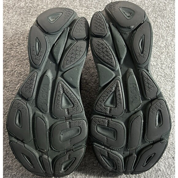 HOKA ONE ONE Men’s Size 11D Bondi 8 Running Shoes All Black Ultra Cushioned $165 main image 3